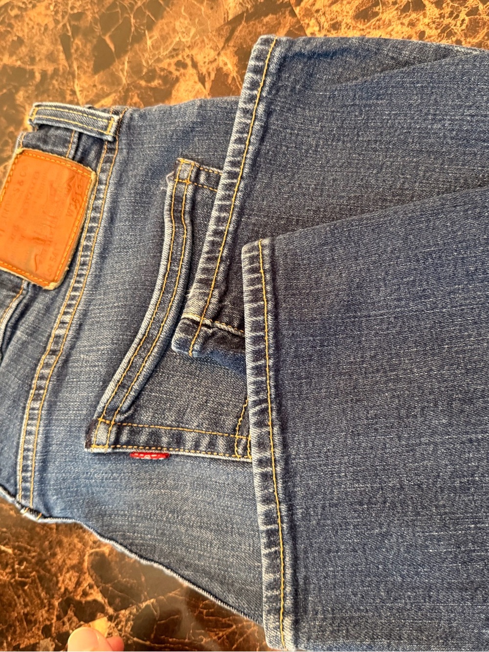 Levi’s Premium 541 Athletic Taper Jeans Men’s 36x32 Blue Stretch Denim Style 181 - Picture 2 of 10